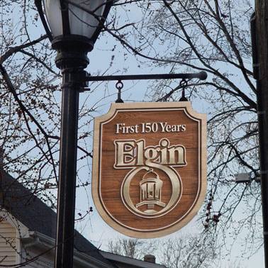 decorative street signs