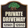 private driveway signs